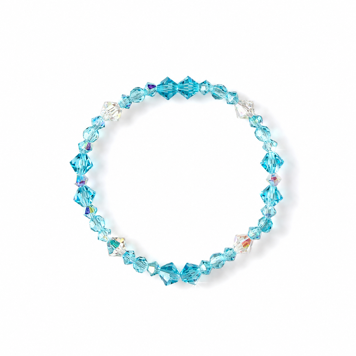 Handmade Bracelet with Preciosa® Crystals