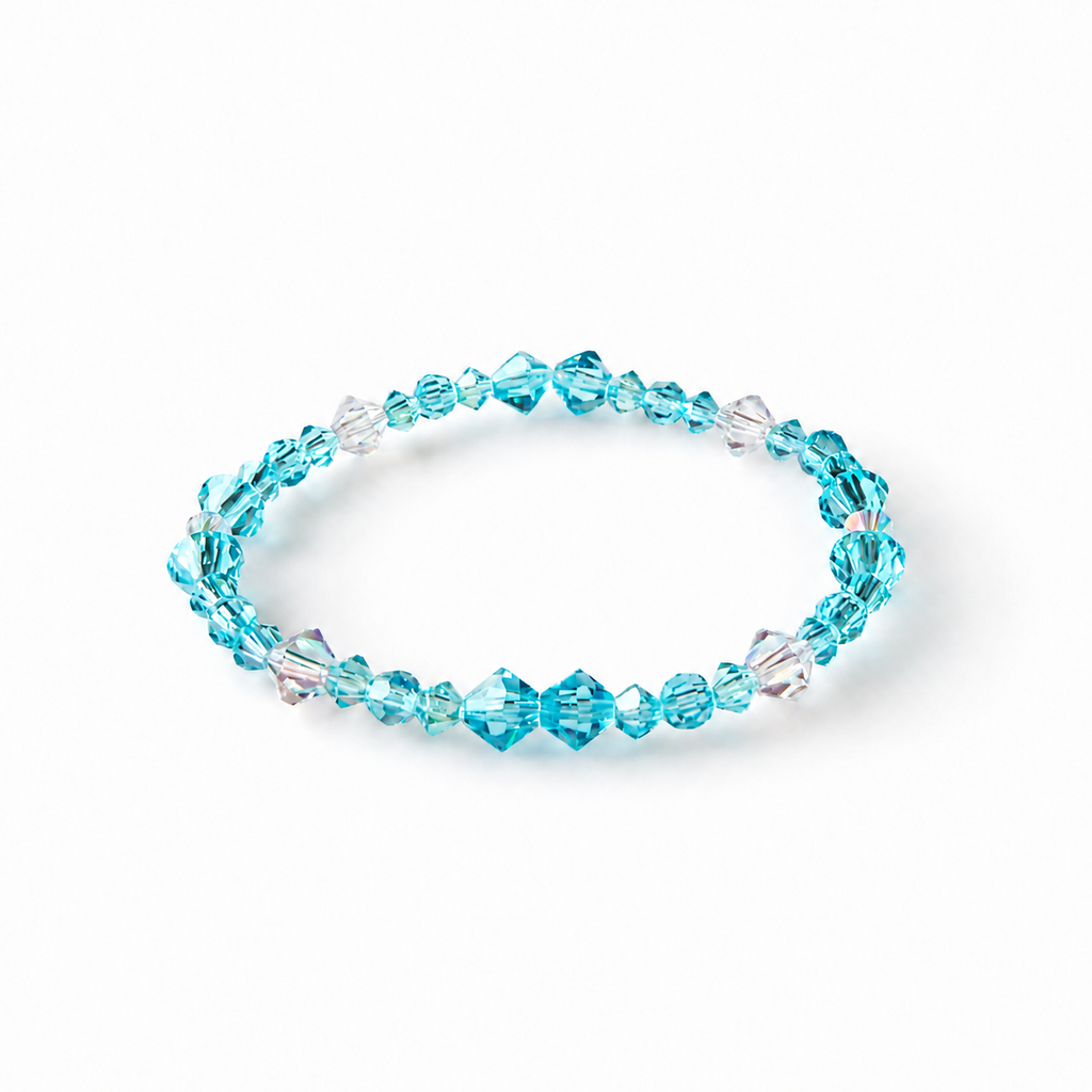 Handmade Bracelet with Preciosa® Crystals