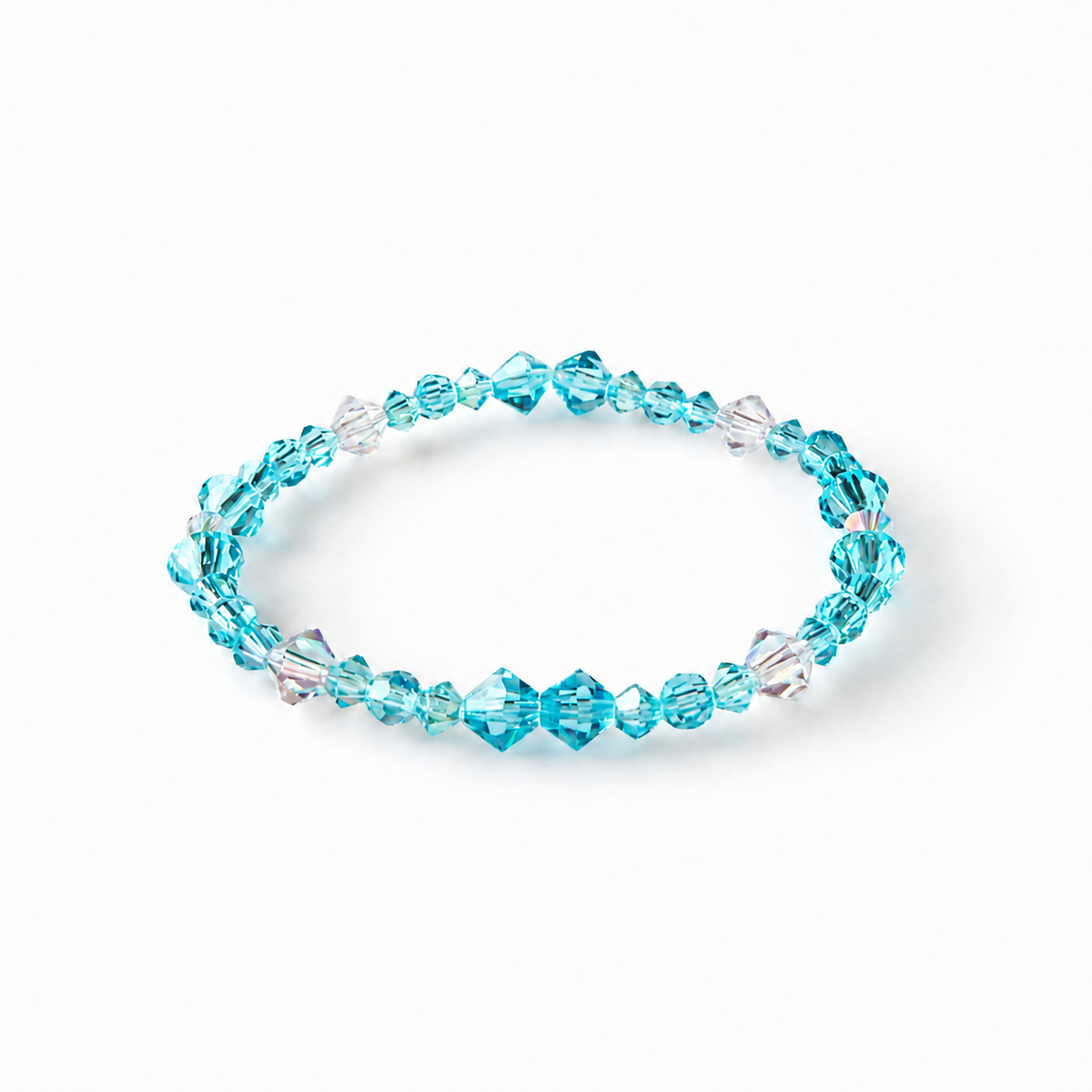 Handmade Bracelet with Preciosa® Crystals