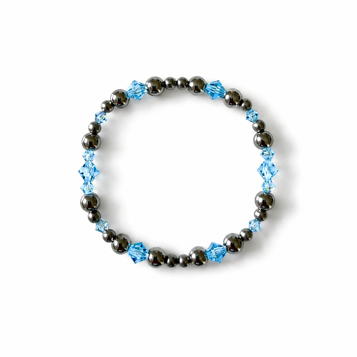 Handmade Bracelet with Preciosa® Crystals