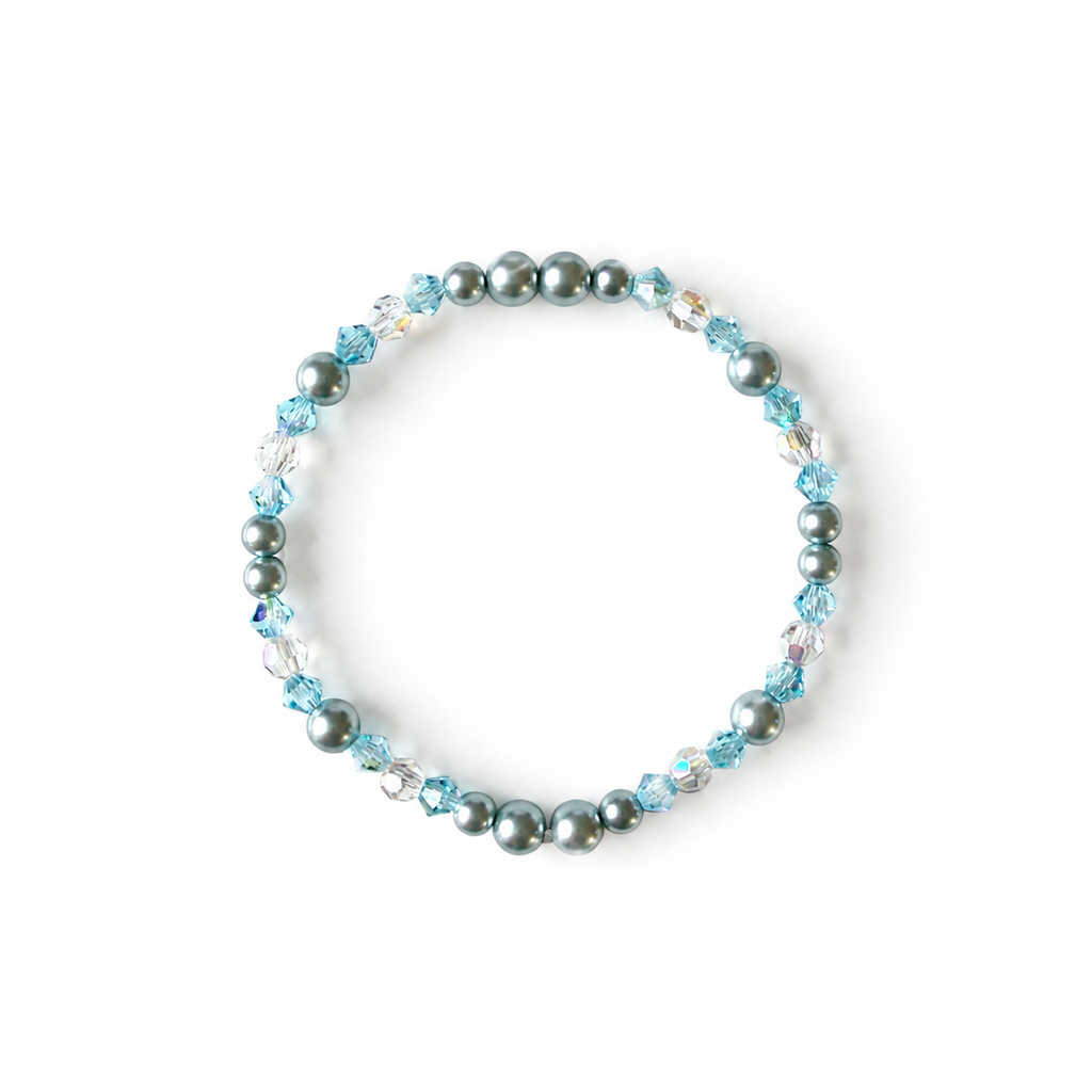 Handmade Bracelet with Preciosa® Crystals