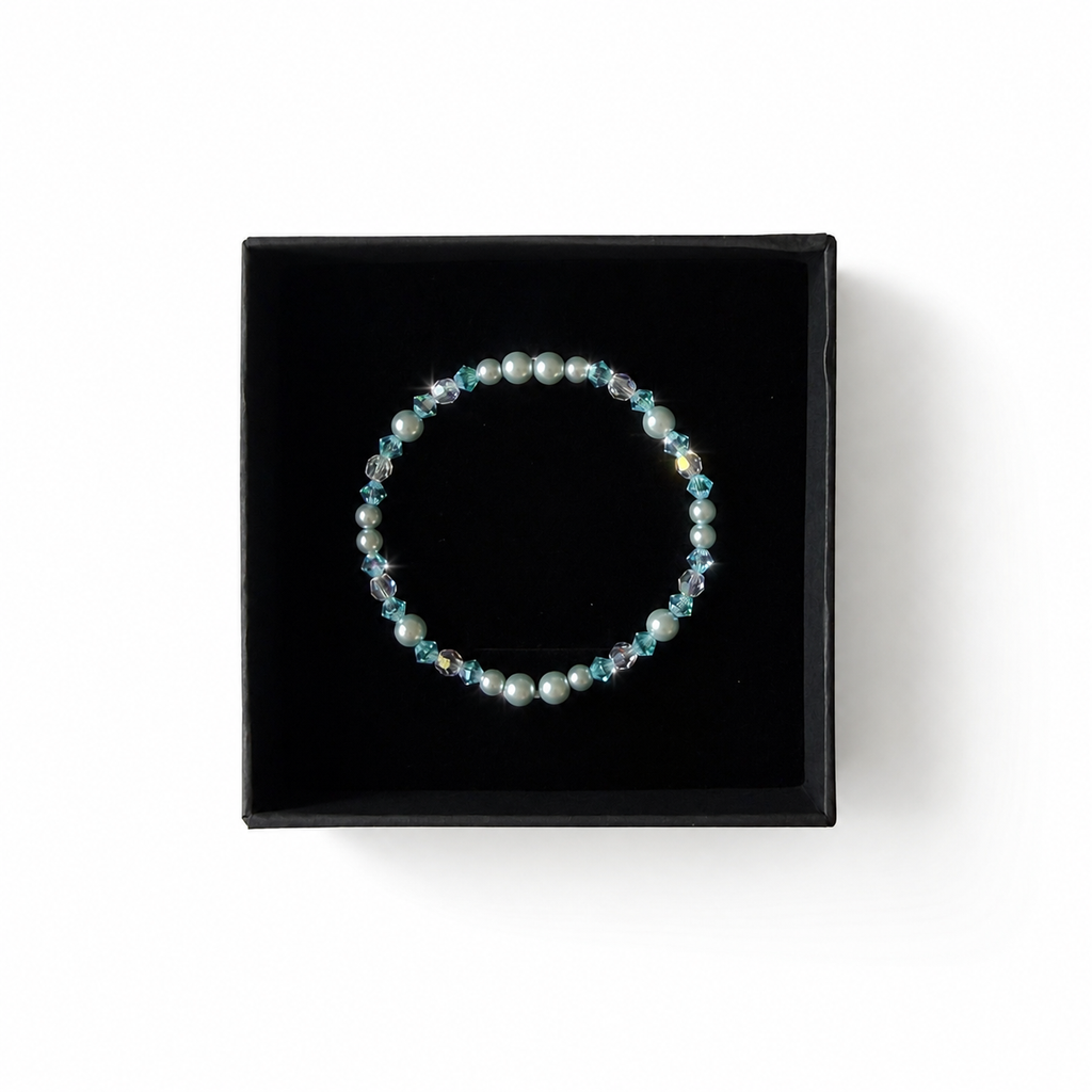 Handmade Bracelet with Preciosa® Crystals