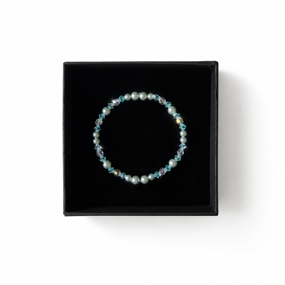 Handmade Bracelet with Preciosa® Crystals