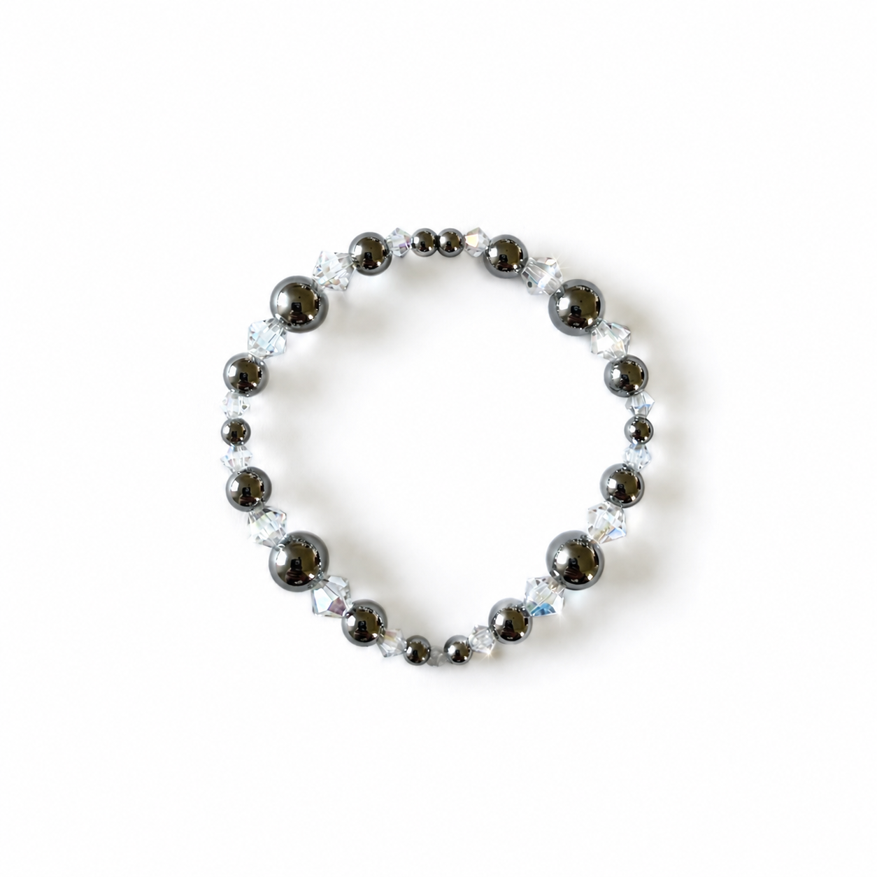 Handmade Bracelet with Preciosa® Crystals