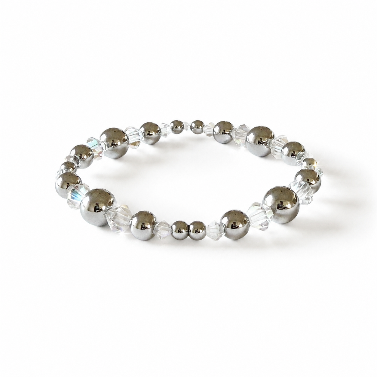 Handmade Bracelet with Preciosa® Crystals
