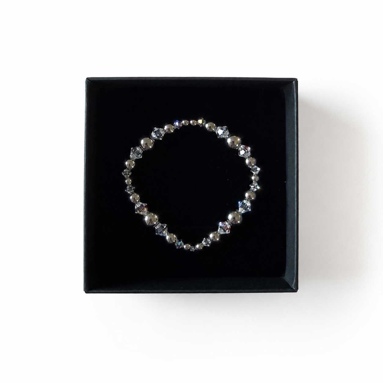 Handmade Bracelet with Preciosa® Crystals