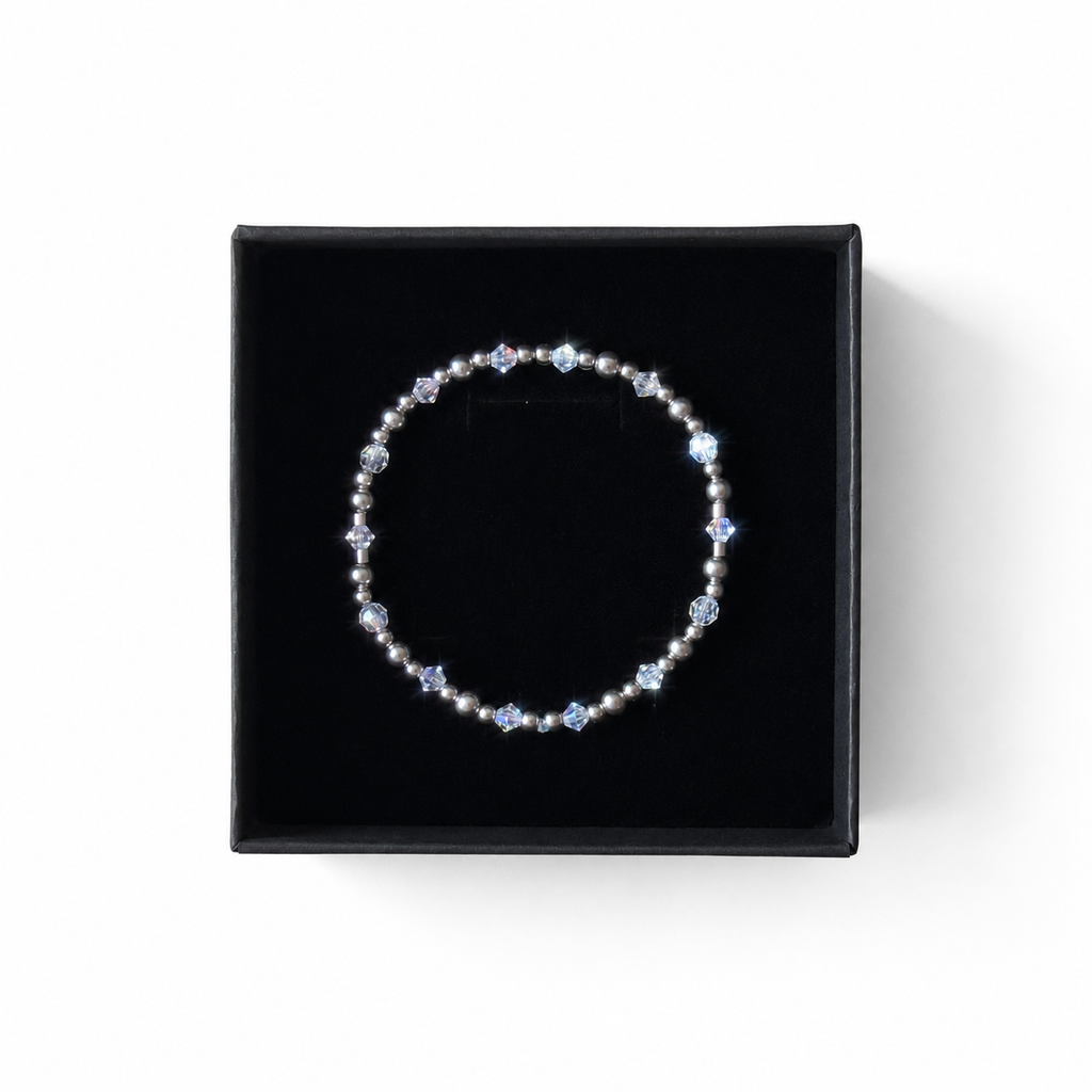 Handmade Bracelet with Preciosa® Crystals