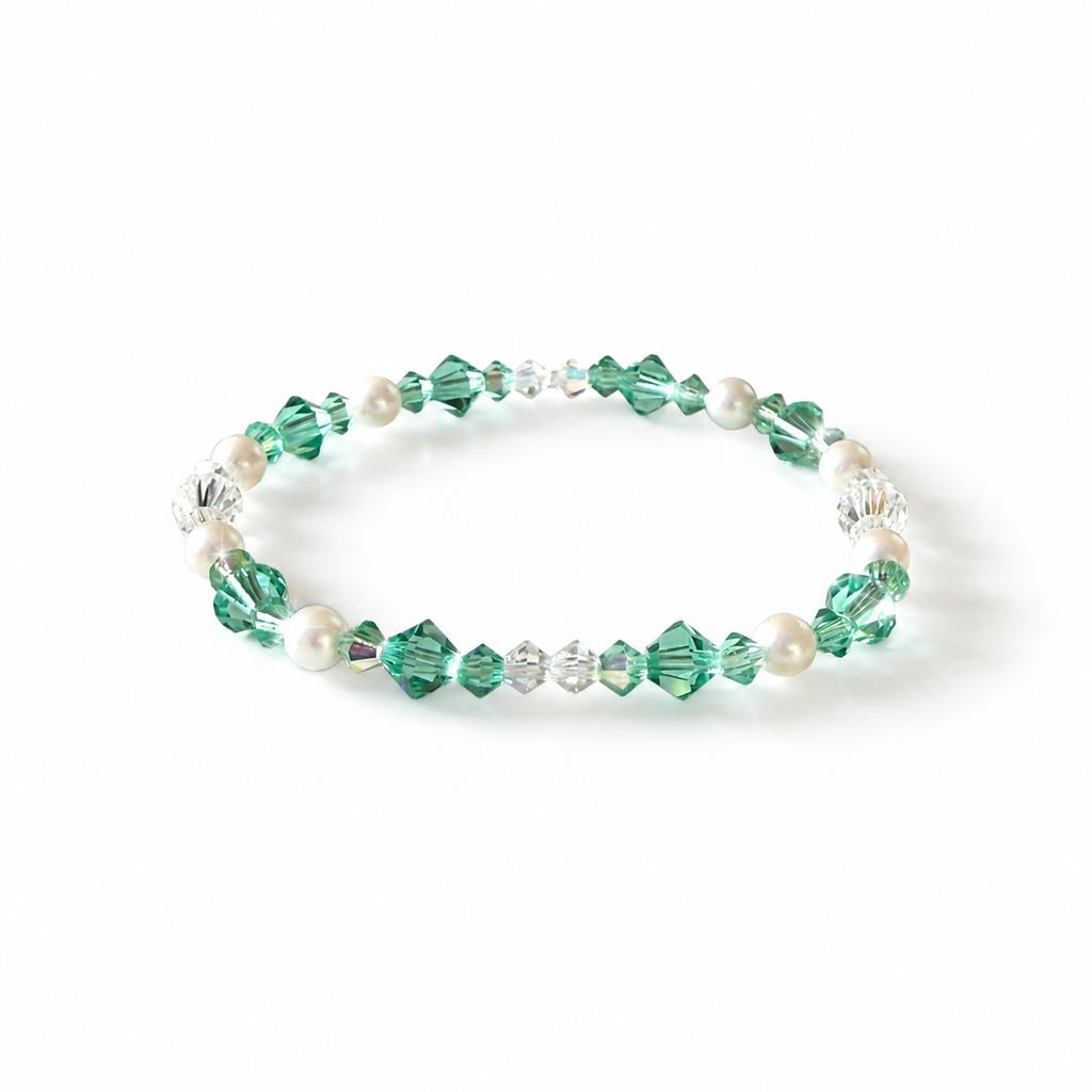Handmade Bracelet with Preciosa® Crystals