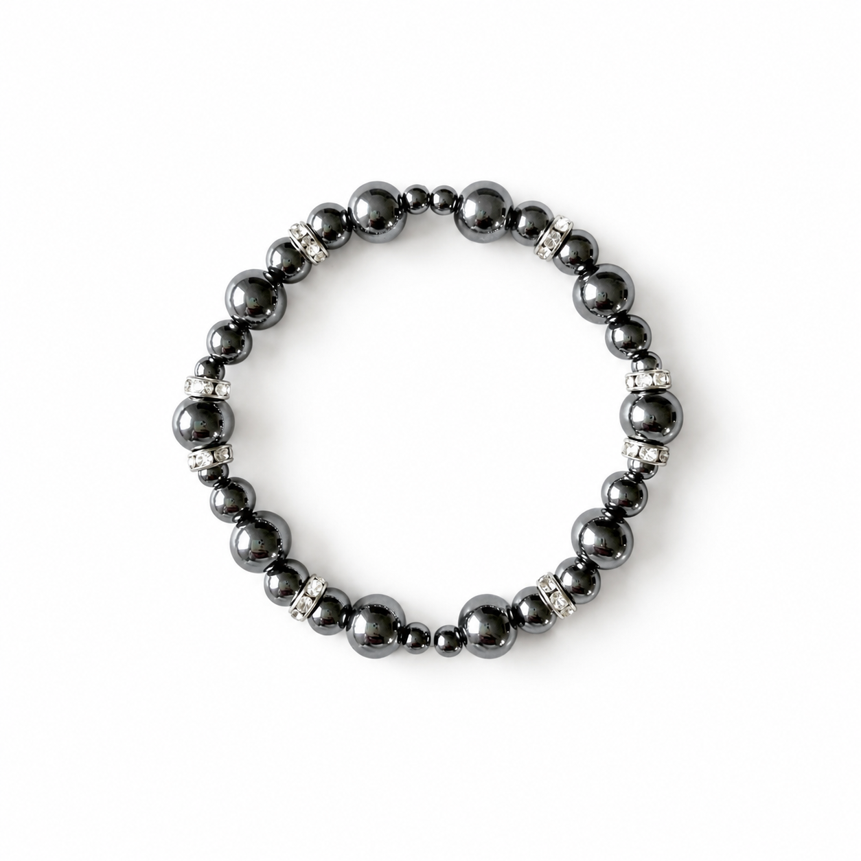 Handmade Bracelet with Surgical Stainless Steel Beads