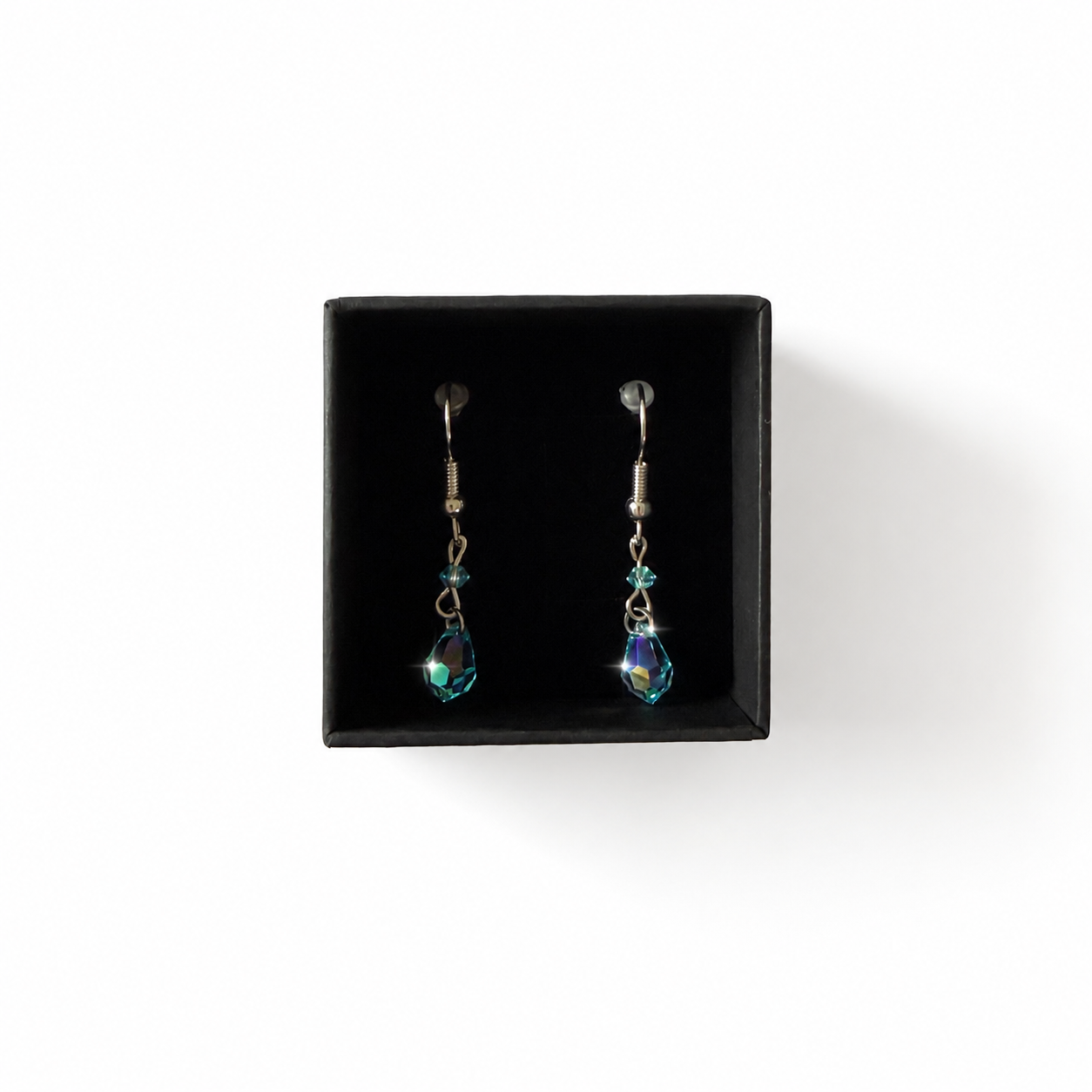 Handmade Earrings with Preciosa® Crystal Drops
