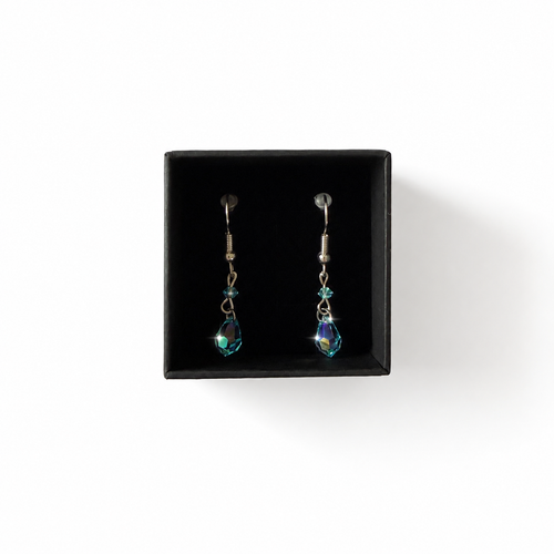 Handmade Earrings with Preciosa® Crystal Drops