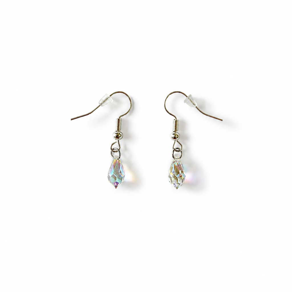 Handmade Earrings with Preciosa® Crystal Drops