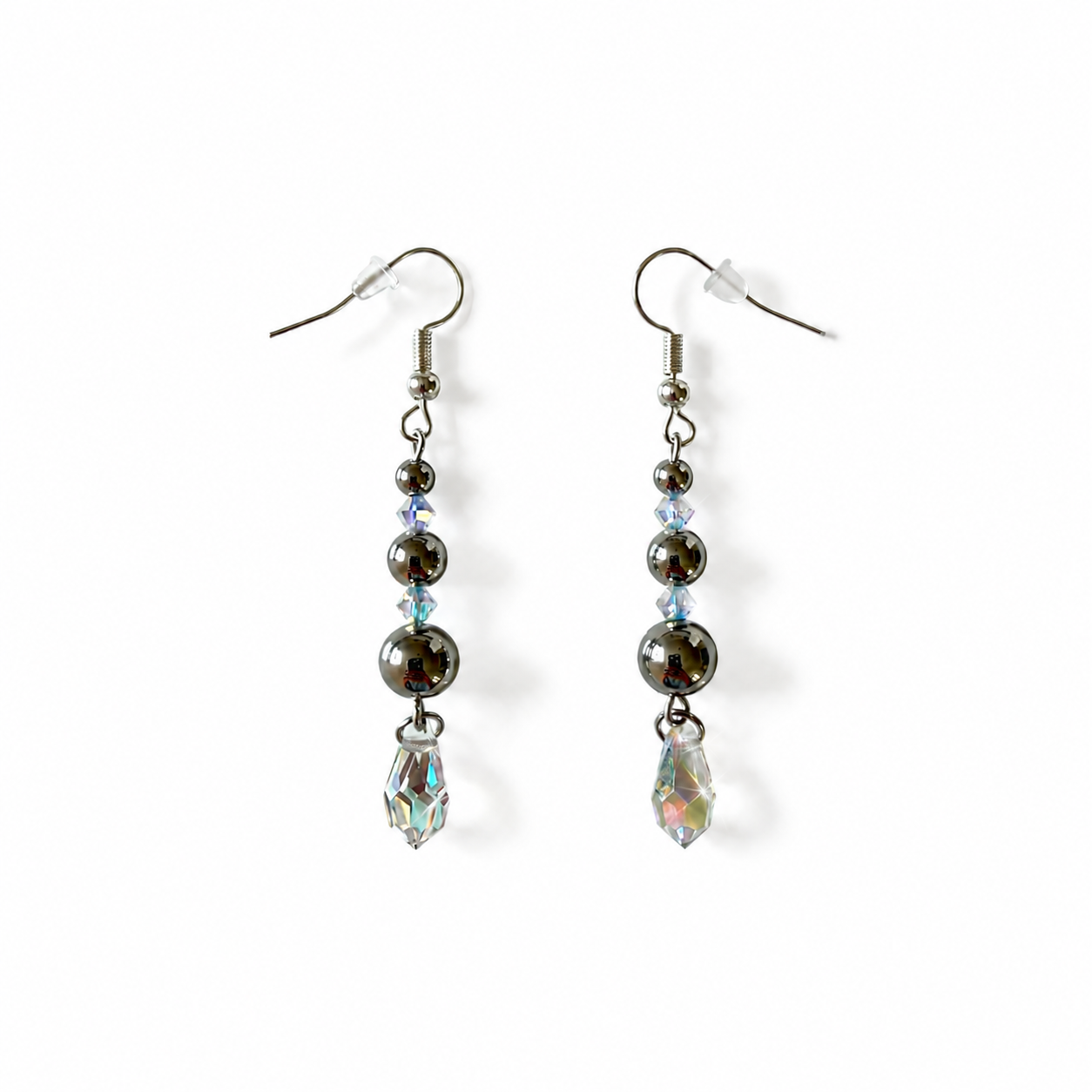 Handmade Earrings with Preciosa® Crystal Drops