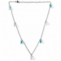 Handmade Necklace with Preciosa® Crystal Drops