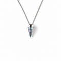 925 Sterling Silver Pendant Necklace with Swarovski® Spike Crystal