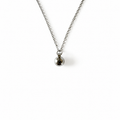 Handmade Necklace with Surgical Stainless Steel Ball Pendant