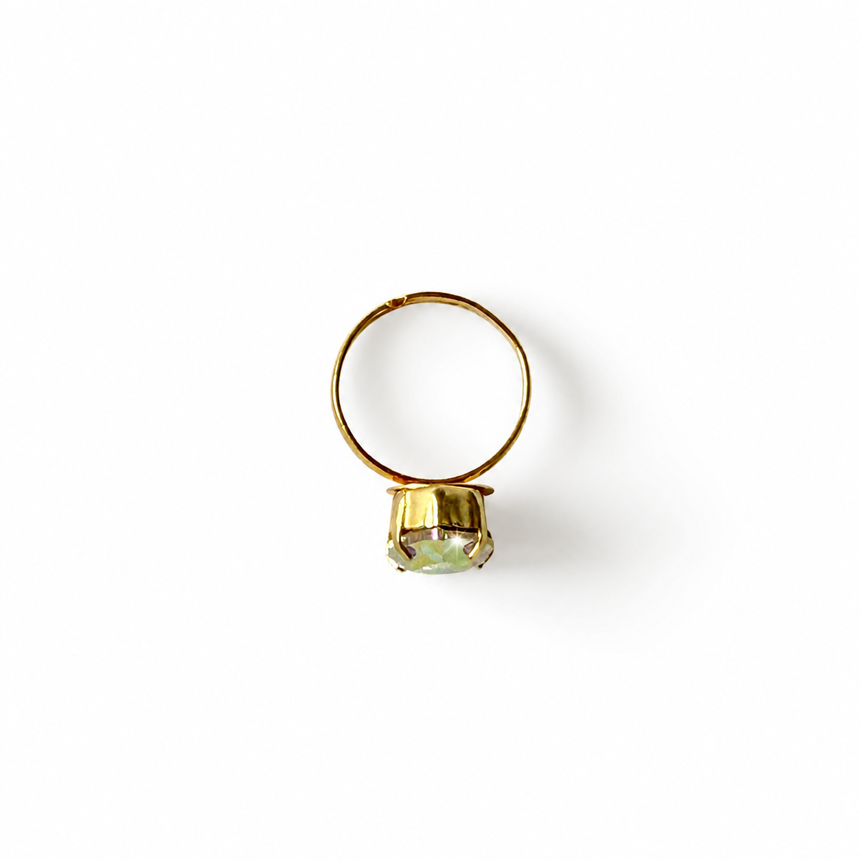 Handmade Ring with Preciosa® Baroque Crystal