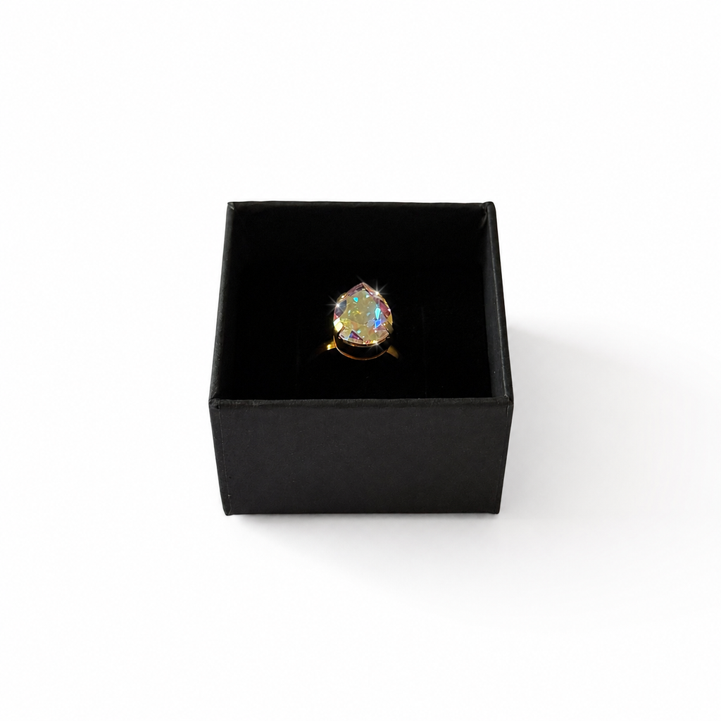 Handmade Ring with Preciosa® Baroque Crystal