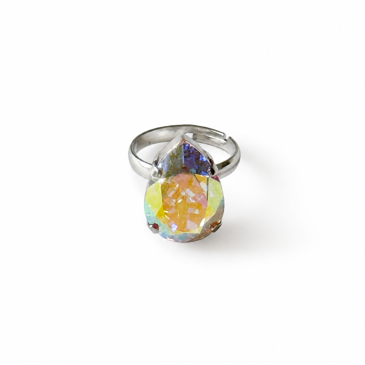 Handmade Ring with Preciosa® Baroque Crystal