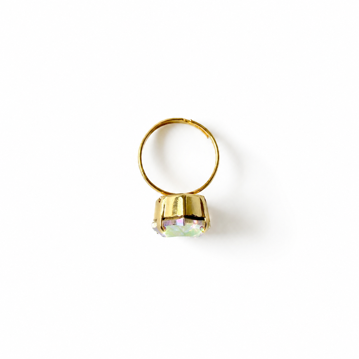 Handmade Ring with Preciosa® Baroque Crystal