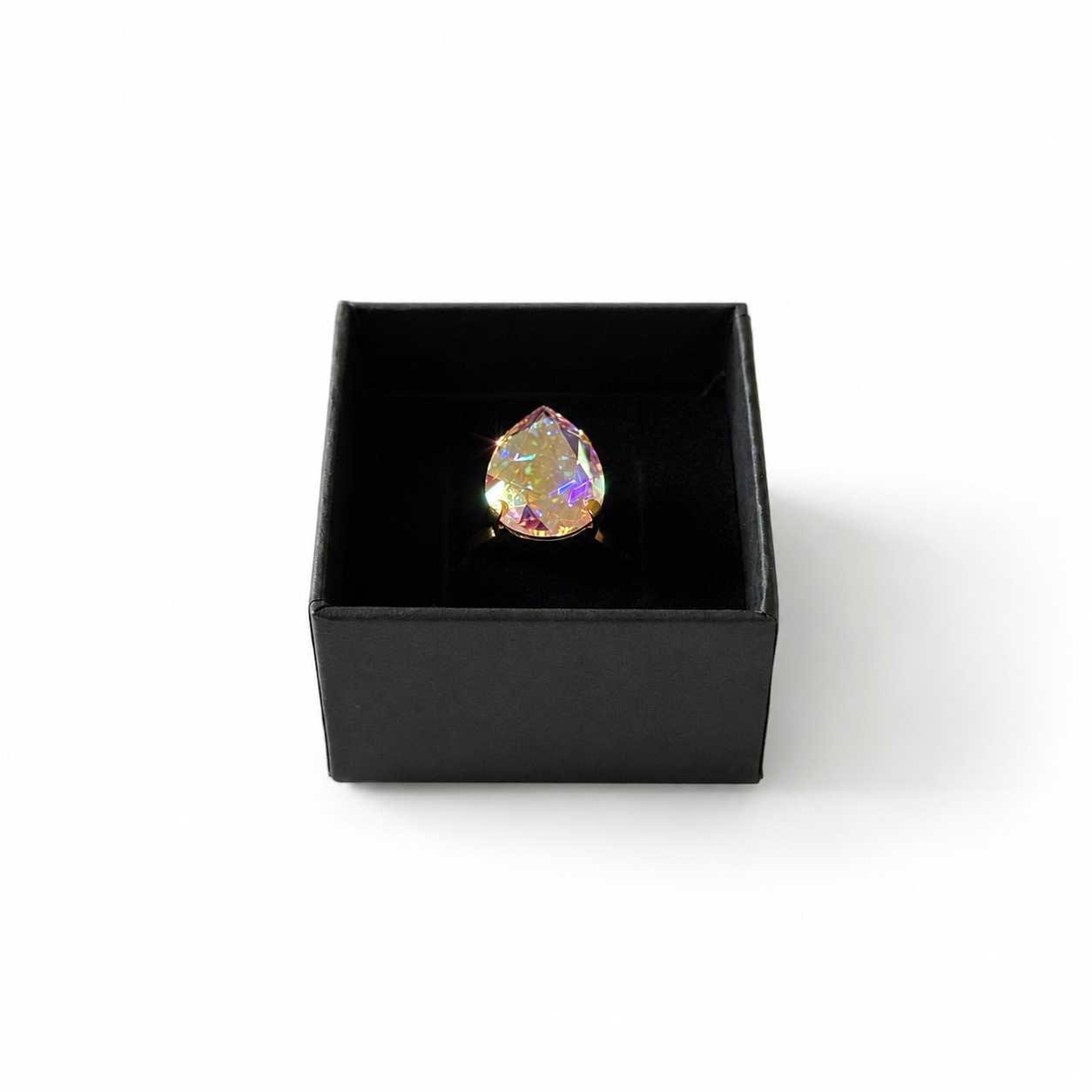 Handmade Ring with Preciosa® Baroque Crystal